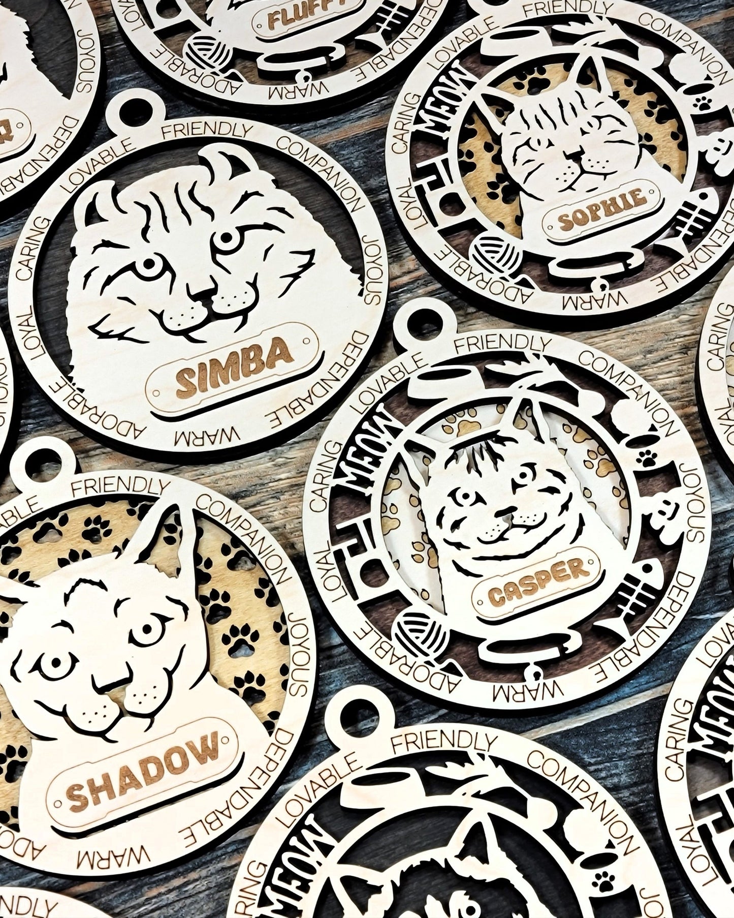 Adorable Cat Ornamnets