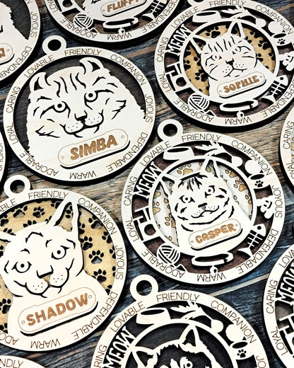 Adorable Cat Ornamnets