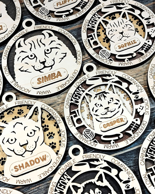 Adorable Cat Ornamnets
