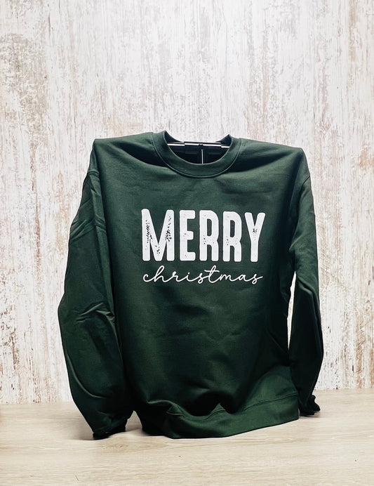 Merry Christmas Crew Neck