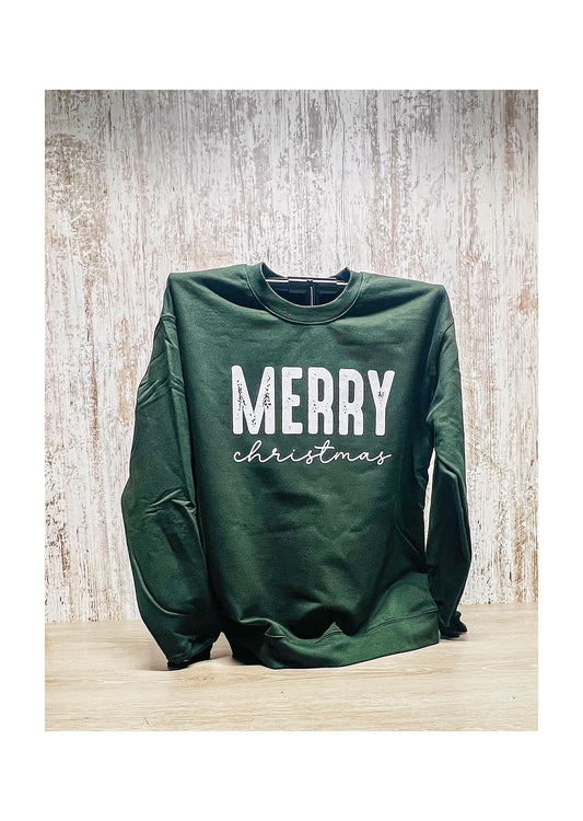 Merry Christmas Crew Neck