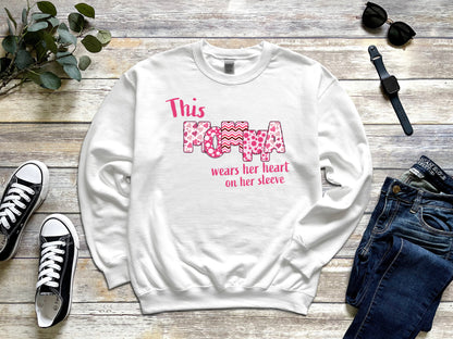 This Momma wears her heart on her sleeve