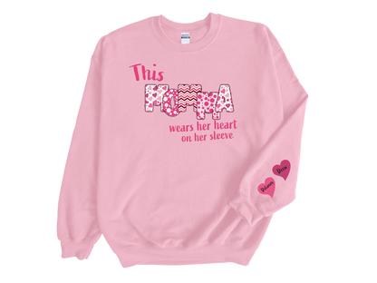 This Momma wears her heart on her sleeve