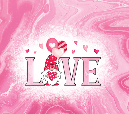 Valentines Tumbler 20 oz Straight