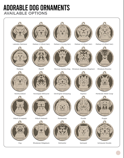 Adorable Dog Ornaments